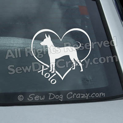Love Xolos Decals