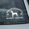 Xolo Security Car Window Sticker