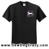 Embroidered Agility Curly Coated Retriever Tshirt