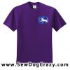 Curly Coated Retriever Dock Diving Tshirt