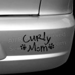 Curly Coated Retriever Mom Bumper Sticker