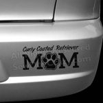 Curly Coated Retriever Mom Stickers