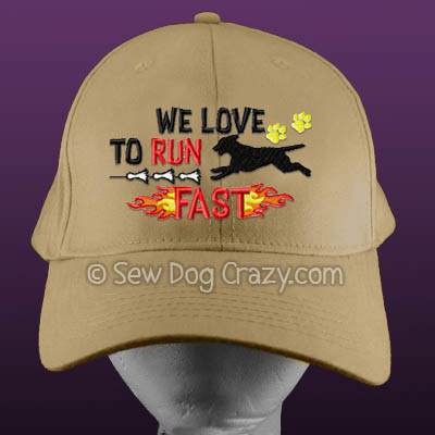 Fast Curly Coated Retriever Hat