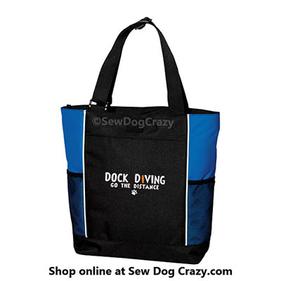 Dock Diving Tote Bag