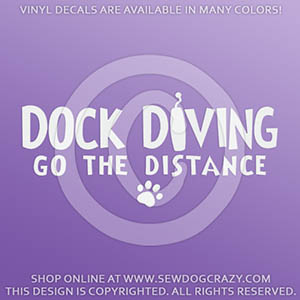 Dock Diving Stickers