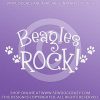 Beagles Rock Vinyl Sticker