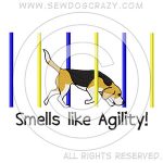 Funny Beagle Agility Shirts