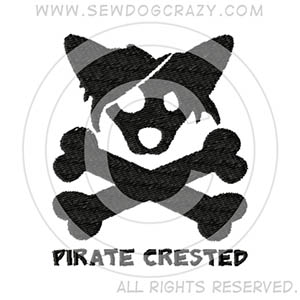 Pirate Chinese Crested Shirts