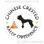 Embroidered Chinese Crested RallyO Gifts