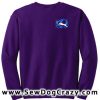 Embroidered Dock Diving Rat Terrier Sweatshirt
