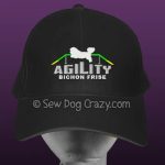Embroidered Bichon Agility Hat