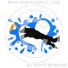Embroidered Border Collie Dock Diving Shirt