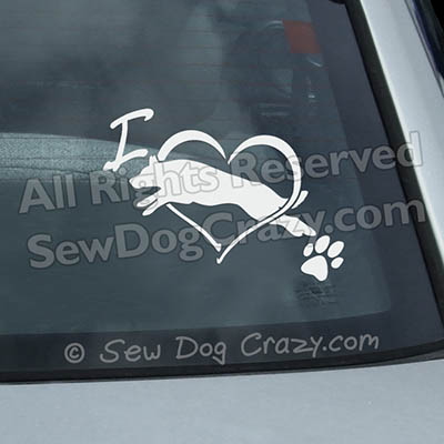 Border Collie Dog Sports Decal