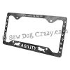 Agility Cairn Terrier License Plate Frame