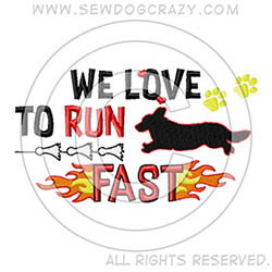 Run Fast Cat Corgi Shirts