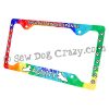 English Springer Spaniel Agility License Plate Frame