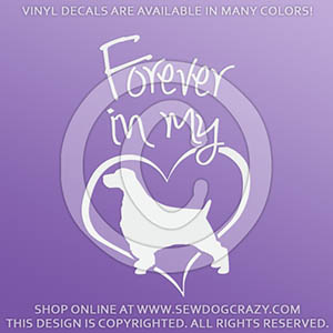 Forever In My Heart English Springer Spaniel Decal