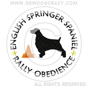 English Springer Spaniel Rally Shirts