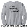 Funny Agility Handler Sweatshirt