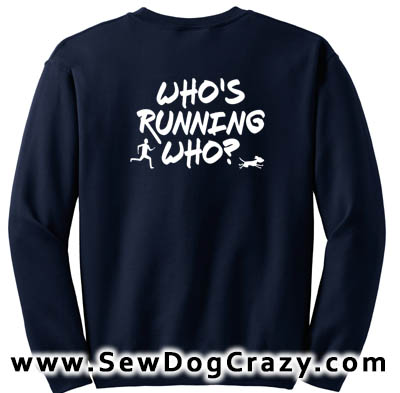 Funny Dog Agility Handler Sweatshirt
