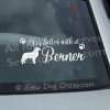 Bernese Mountain Dog Decals