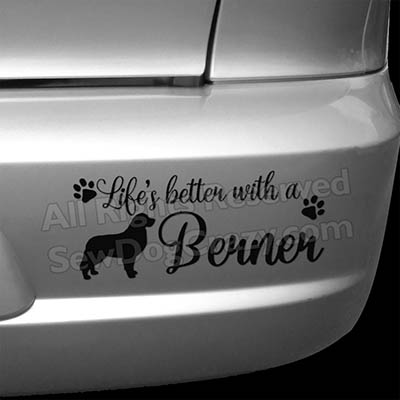 Bernese Mountain Dog Bumper Stickers