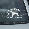Catahoula Security Car Stickers