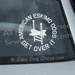 American Eskimo Dog Agility Decals