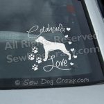 Louisiana Catahoula Leopard Dog Car Stickers